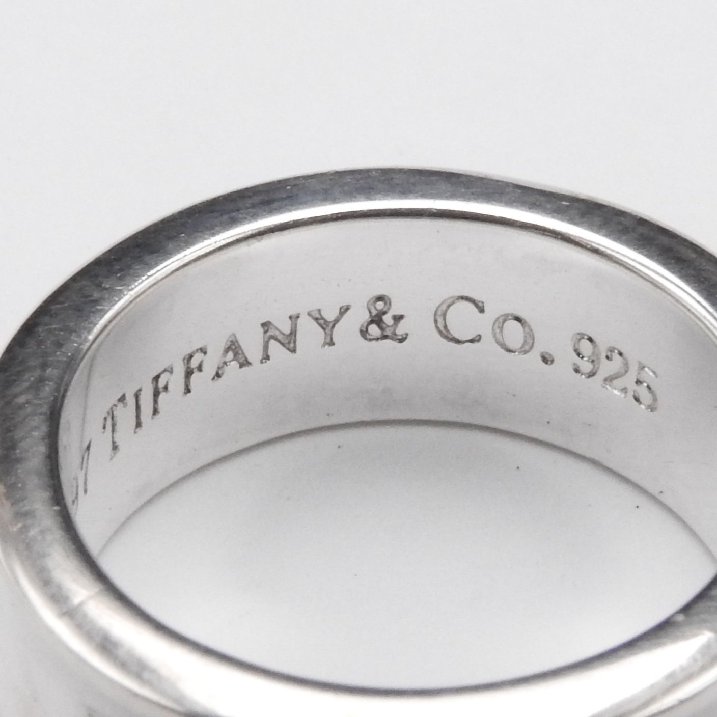 Tiffany Ring Tiffany&Co. 1837 Sv925 8