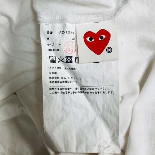 Play Comme Des Garcons T-Shirts T M