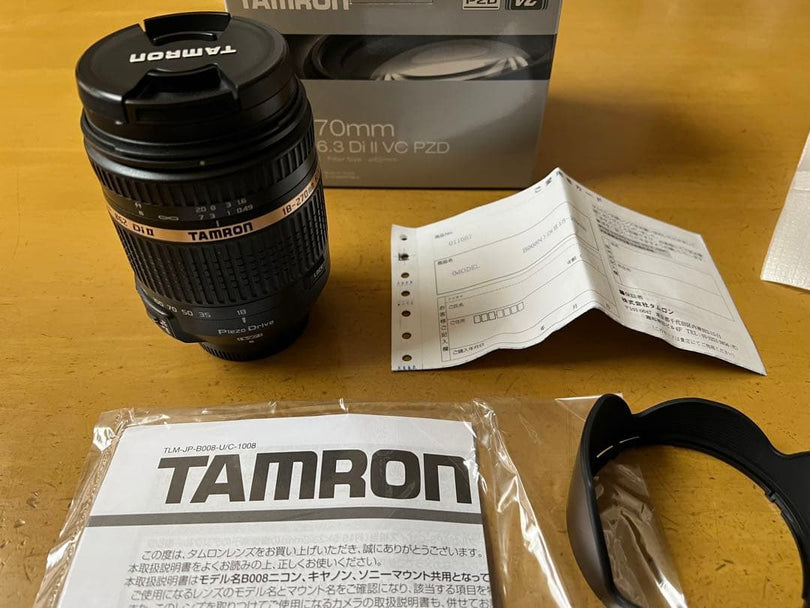 Tamron Zoom Lenses 18-270Mmf3.5-6.3