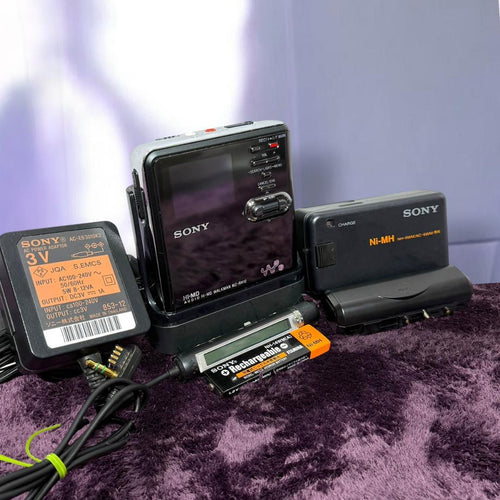 Sony Portable Md Players Mz-Rh10 B Hi-Md