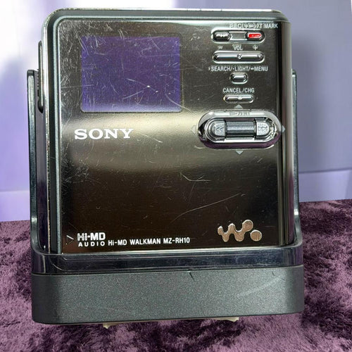 Sony Portable Md Players Mz-Rh10 B Hi-Md