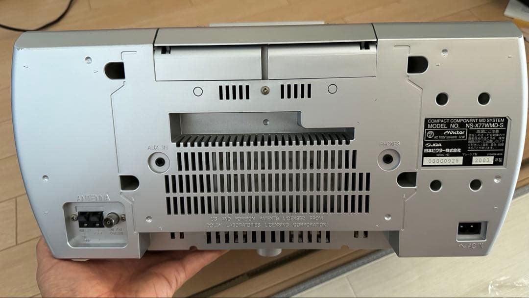 Victor Cd, Md Cassette Decks Ns-X77Wmd
