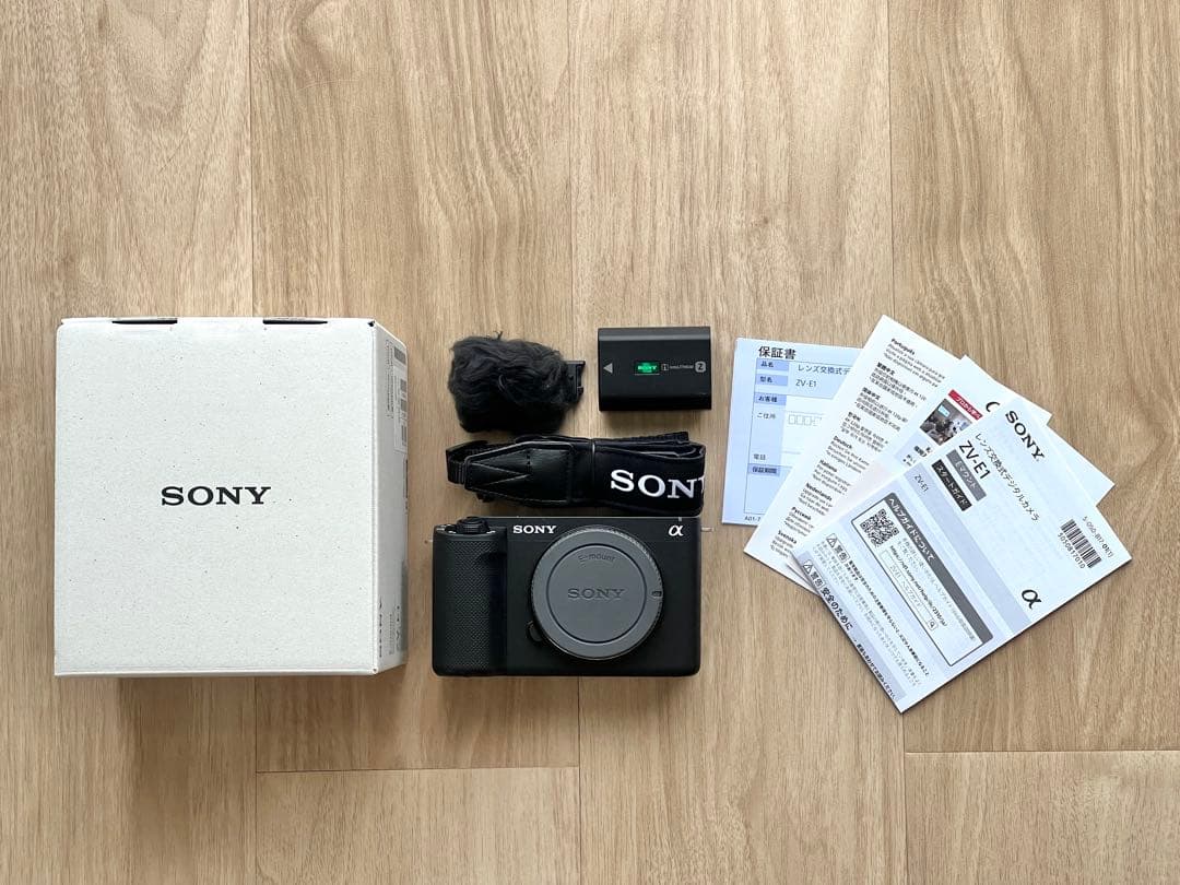 Sony Mirrorless Interchangeable Lens Cameras Zv-E1