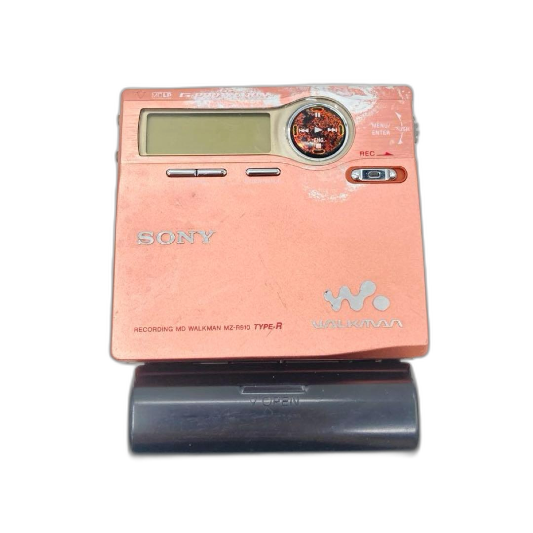 Sony Portable Md Player Mz-R910 Ok