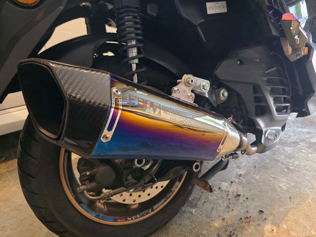 Yoshimura Mufflers N Max Seg6J Hepta Force