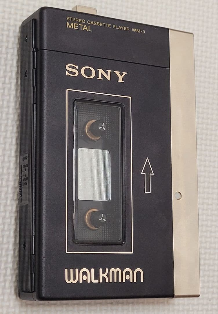 Sony Cassette Players Walkman Wm-3 Metal
