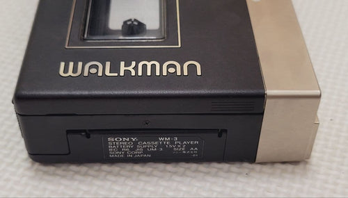 Sony Cassette Players Walkman Wm-3 Metal