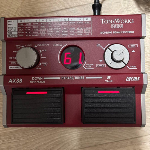 Korg Base Effector Ax3B Modeling Signal Processor