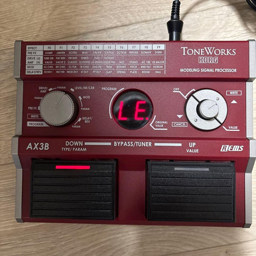 Korg Base Effector Ax3B Modeling Signal Processor