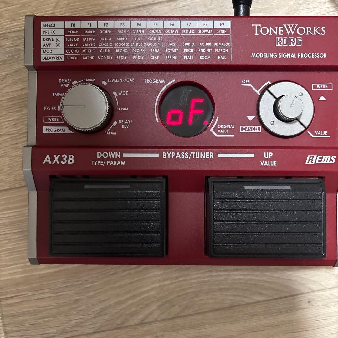 Korg Base Effector Ax3B Modeling Signal Processor
