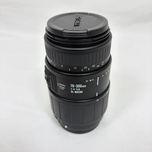 Sigma Zoom Lenses 70-300Mm 1:4-5.6 Dl Macro Canon Af