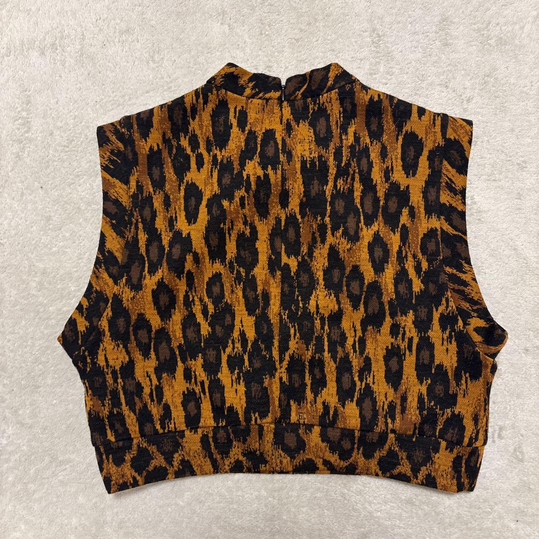 Miu Pants Outfits 00S Leopard Set Up Flare