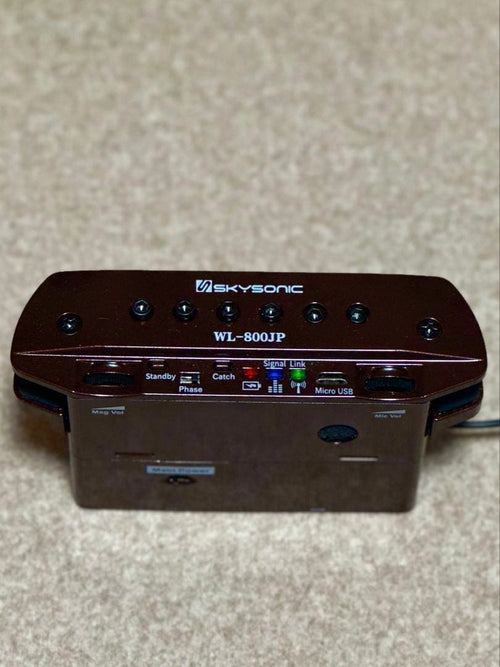 Wireless System For Guitar And Bass Skysonic Wl-800Jp