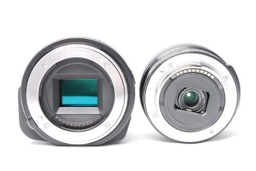 Canon Compact Digital Camera Sony Ilce-Qx1 E F3.5-5.6/Pz 16-50Mm Oss