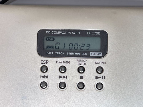 Sony Portable Cd Player D-E700