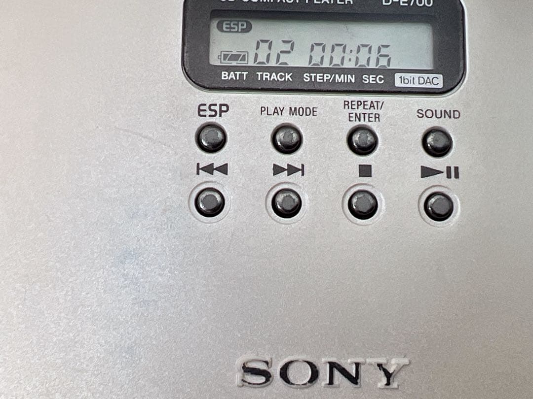 Sony Portable Cd Player D-E700