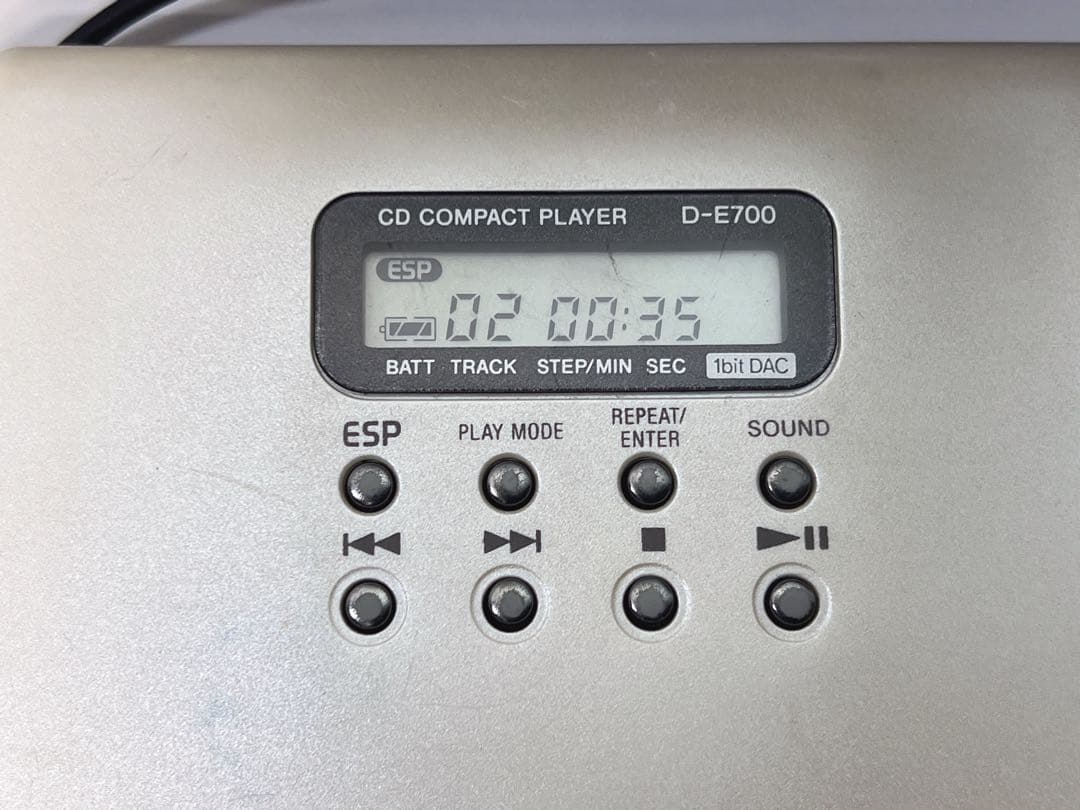 Sony Portable Cd Player D-E700