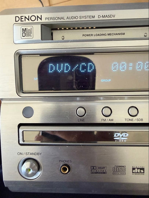 Denon Cd, Md Cassette Decks D-Ma5Dv Dvd/Cd