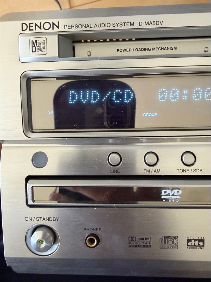Denon Cd, Md Cassette Decks D-Ma5Dv Dvd/Cd