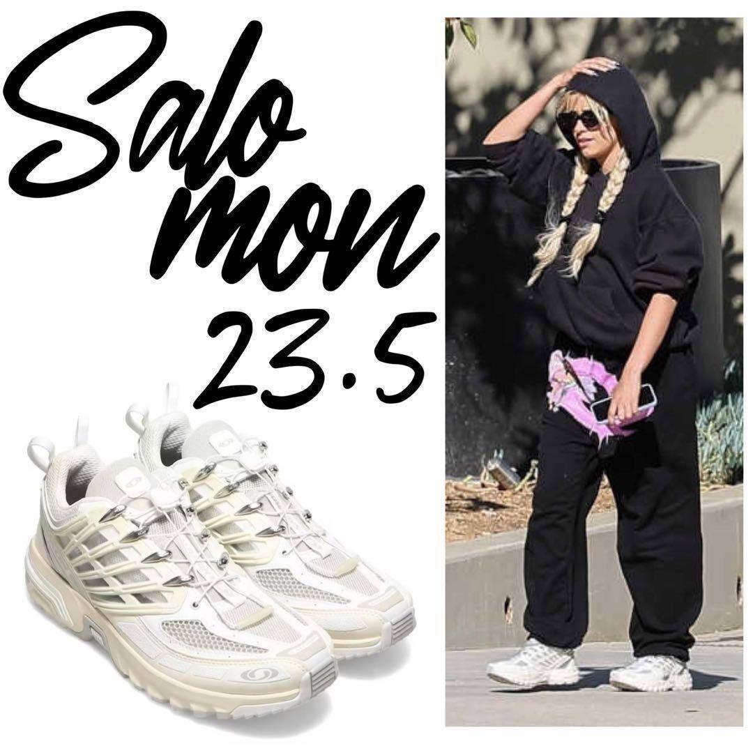 Salomon Sneakers 3.3 Acs Pro 23.5 White/Vanilla Ice/Lunar Rock
