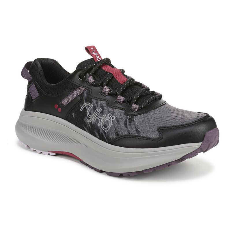 Sneakers Ryka Treetop Trail Walking Sneaker For Women Blackberry