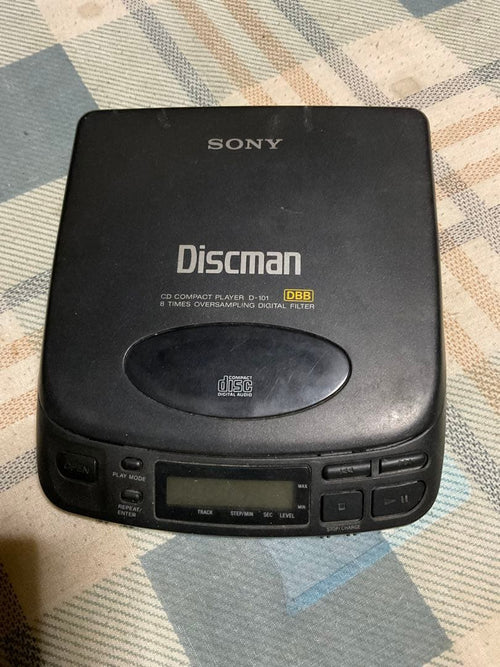 Sony Portable Cd Player Discman Model No.D-101