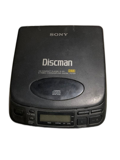 Sony Portable Cd Player Discman Model No.D-101