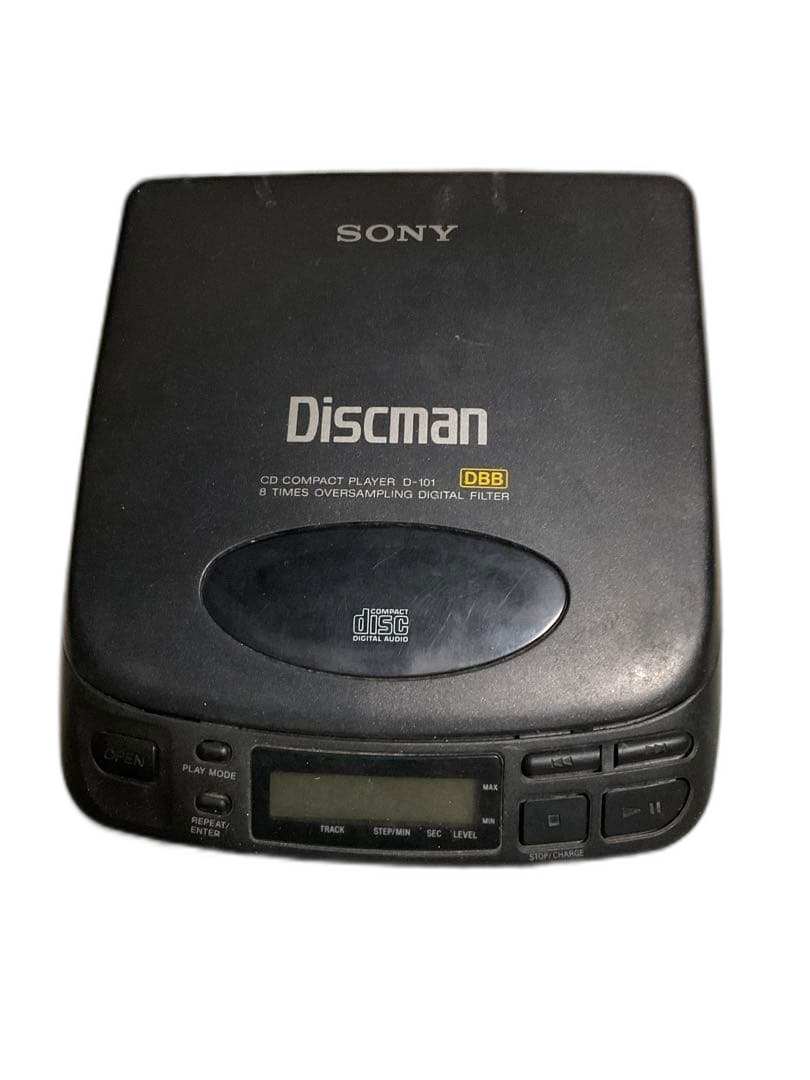 Sony Portable Cd Player Discman Model No.D-101