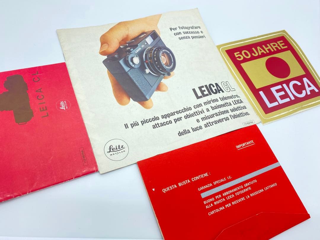 Rangefinder Cameras Leica Cl 50 Jahre Edition Summicron-C 40