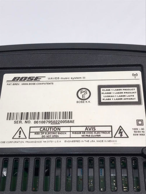 Cd, Md Cassette Decks Bose Wave Music System