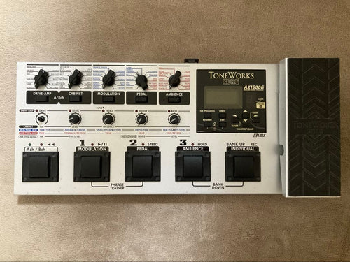Guitar Effector Korg Modeling Signal Processor Ax1500G