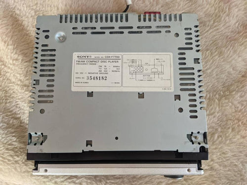 Sony Others Cdx-F7700