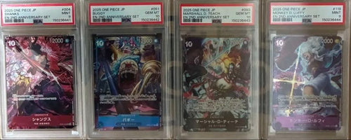 One -Piece Card Game 2Nd Anniversary Psa