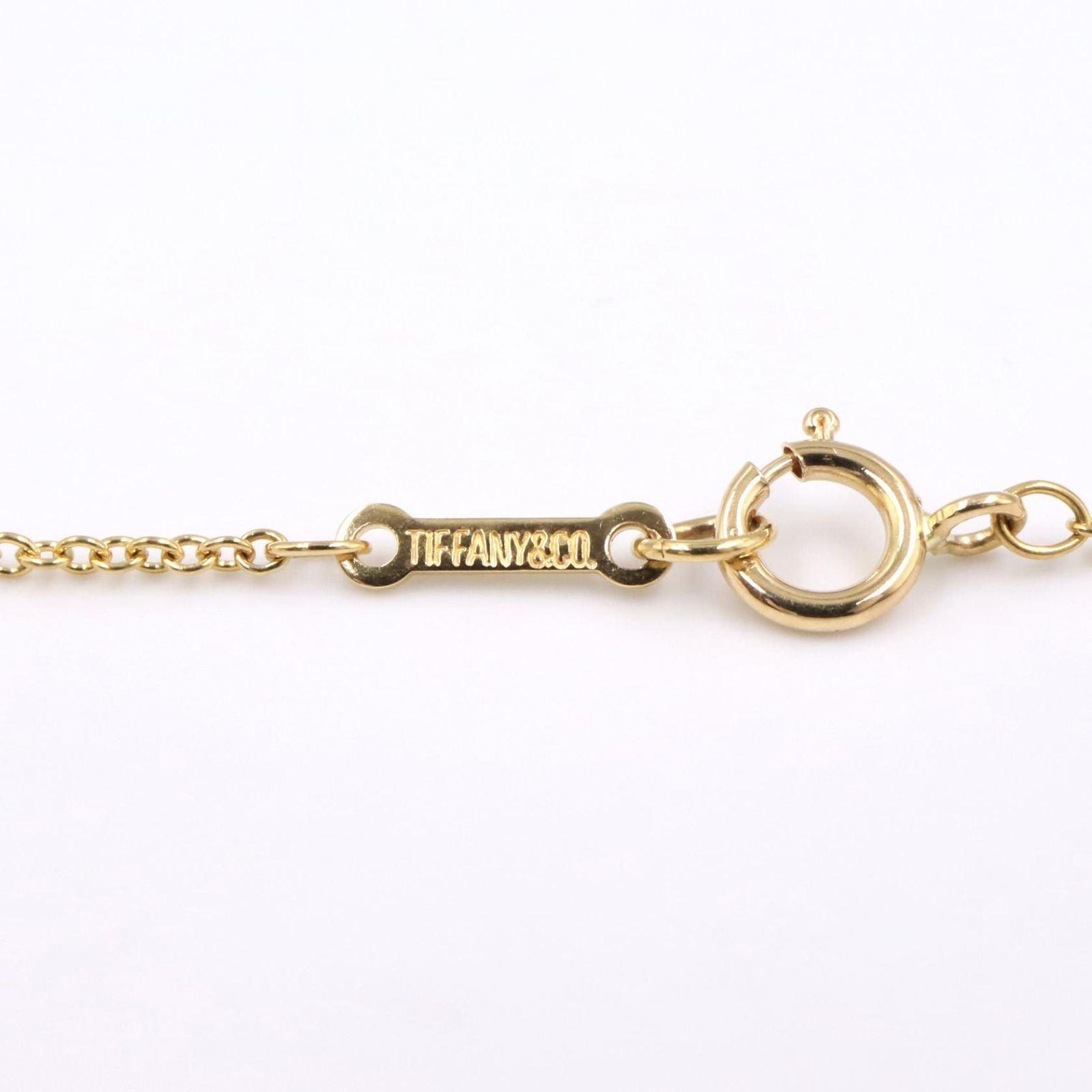 Tiffany Necklace Co 46.5 K18 Used A
