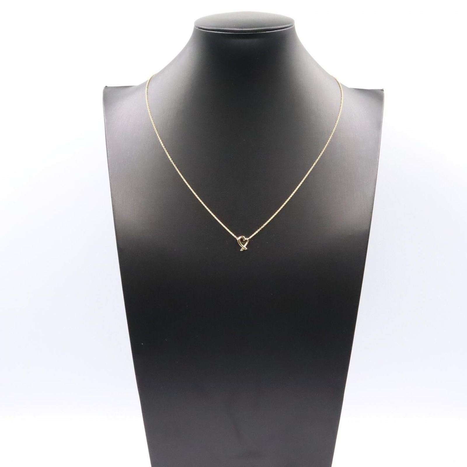 Tiffany Necklace Co 46.5 K18 Used A
