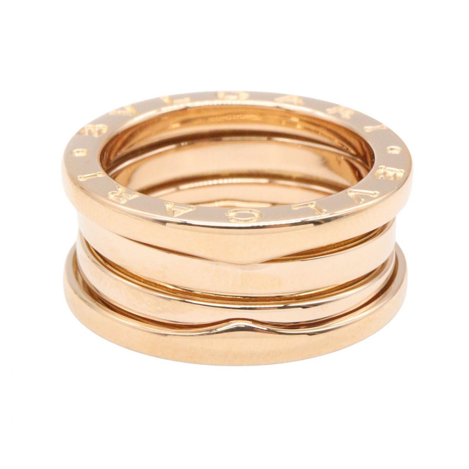 Bvlgari Ring B-Zero1 3 K18Pg Used A