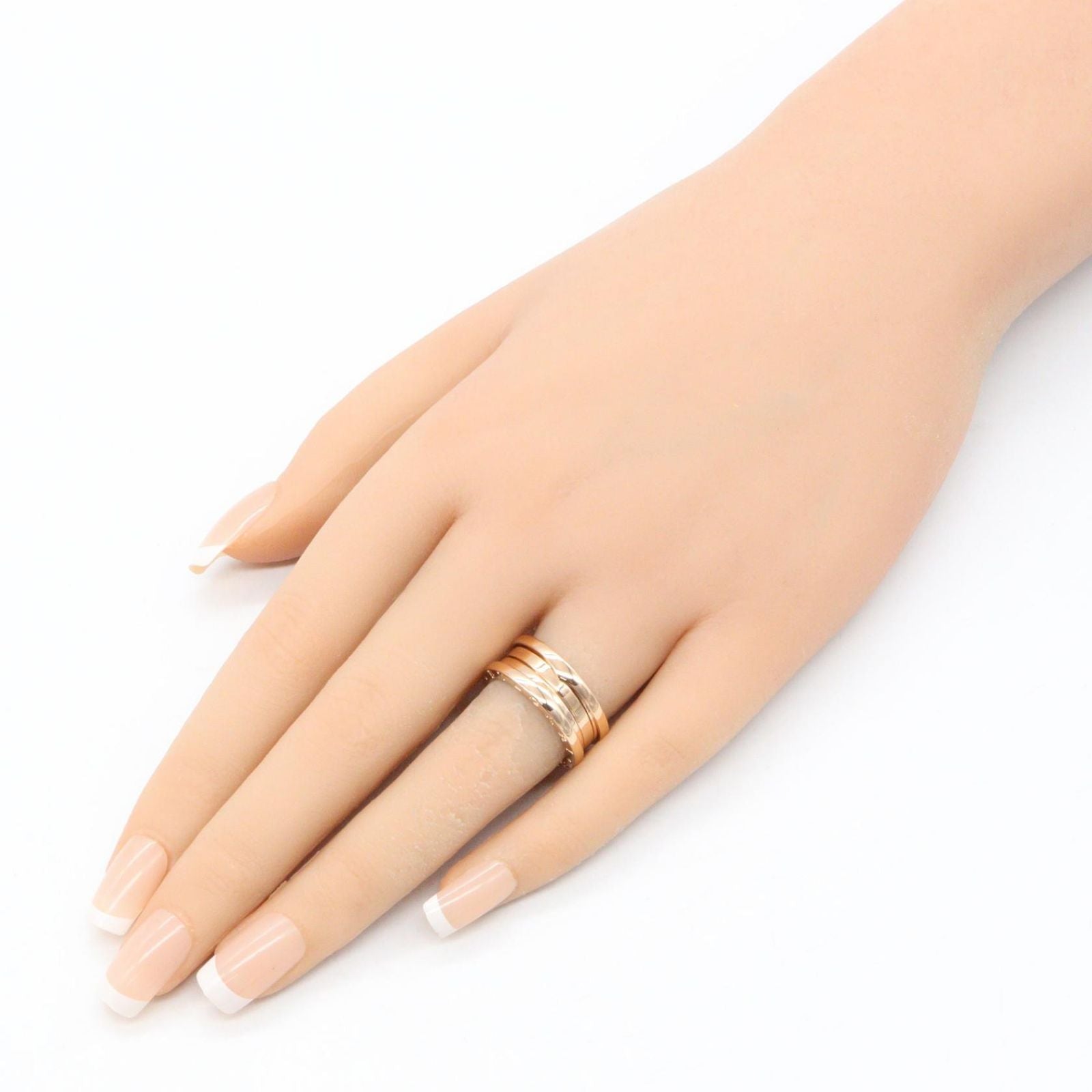 Bvlgari Ring B-Zero1 3 K18Pg Used A