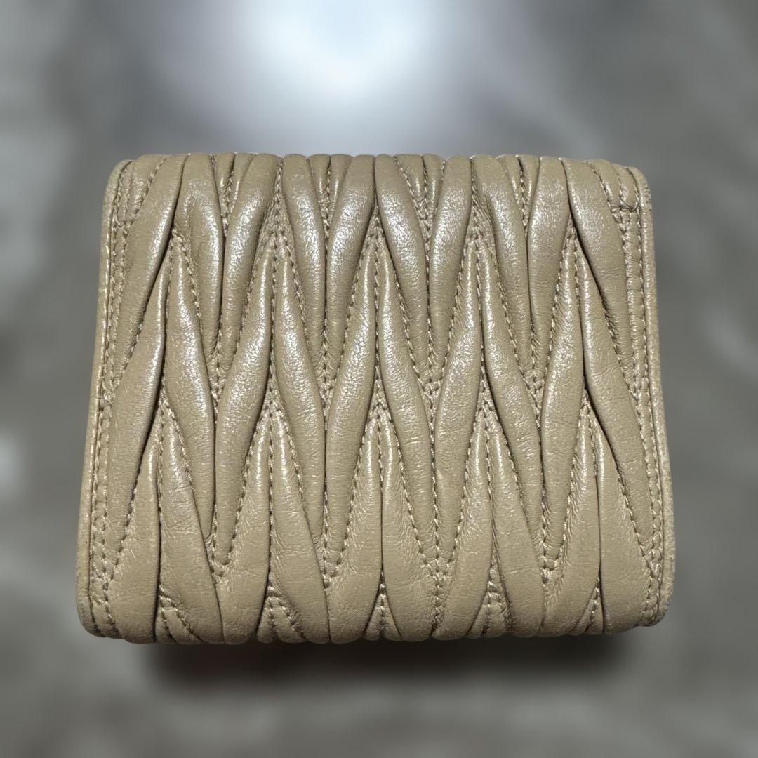 Miu Trifold Wallets