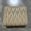 Miu Trifold Wallets