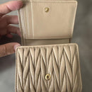 Miu Trifold Wallets