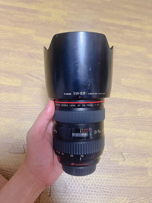 Canon Zoom Lenses 24-70Mm F2.8L/