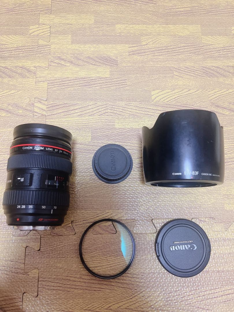 Canon Zoom Lenses 24-70Mm F2.8L/