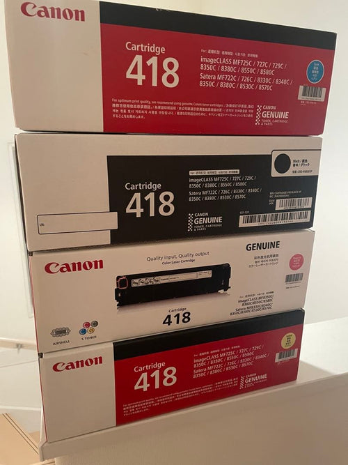 Canon Toner Cartridges 418 4