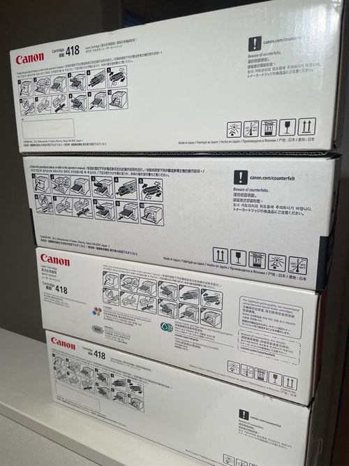 Canon Toner Cartridges 418 4