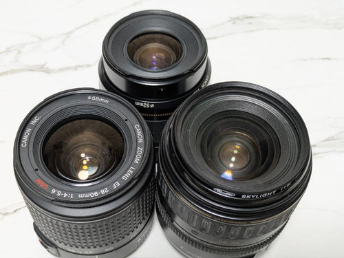Canon Slr Cameras (Film) Eos Kiss Zoom Lens Ef