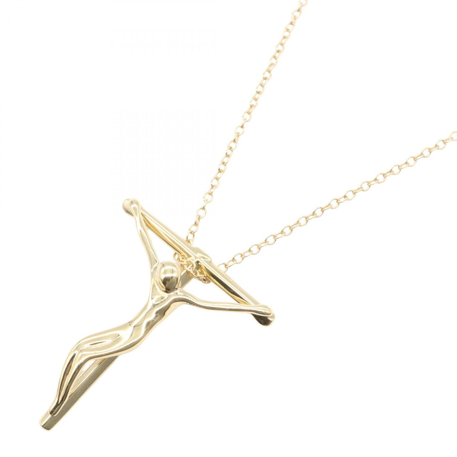 Tiffany Necklace Co 71.5 K18 Used A
