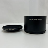 Contax Lens Hood 0001034 Metal 5 55/86 Ring