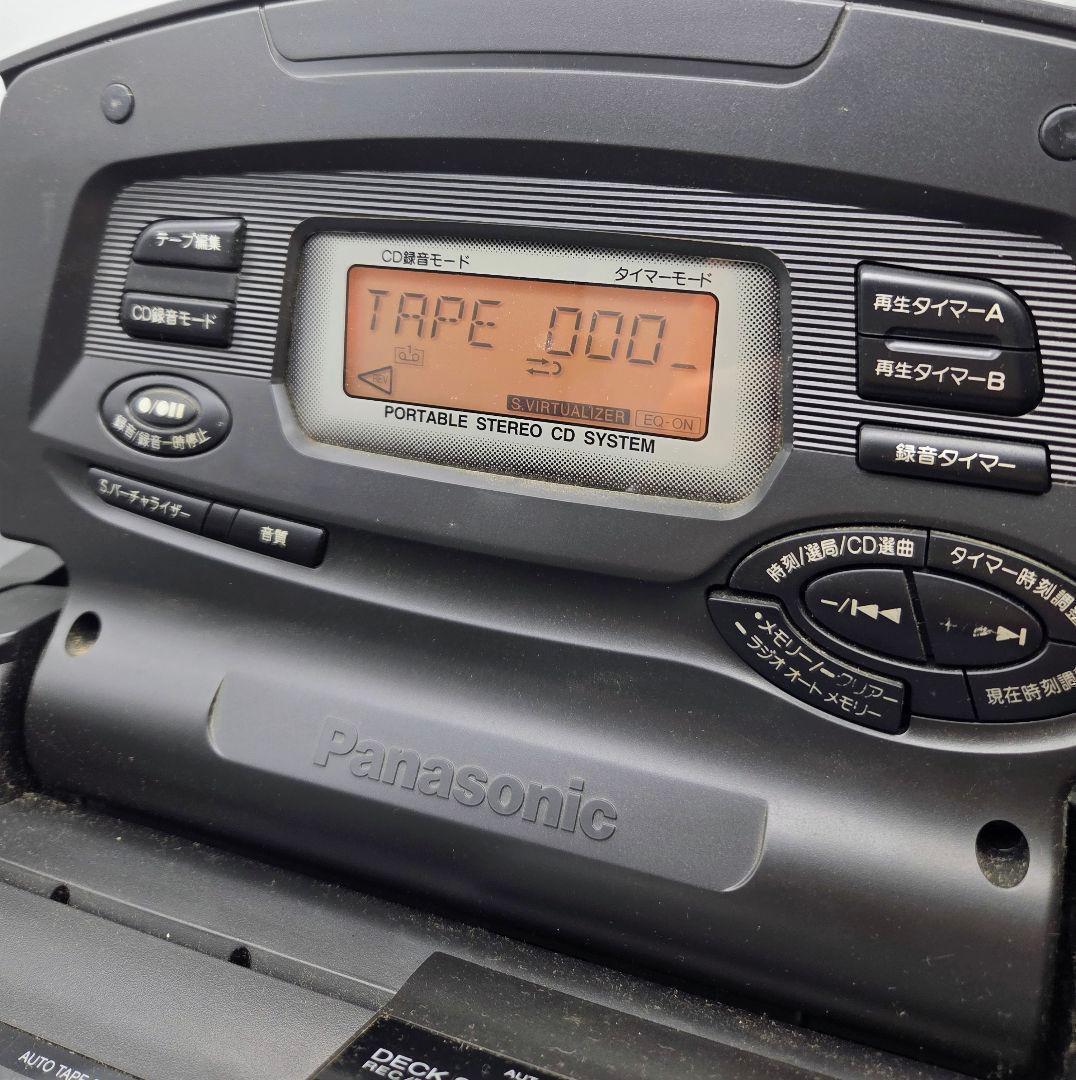 Panasonic Cd, Md Cassette Decks Rx-Ed77