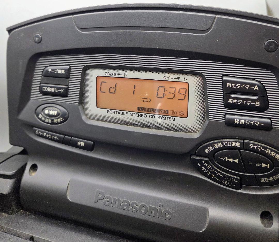 Panasonic Cd, Md Cassette Decks Rx-Ed77