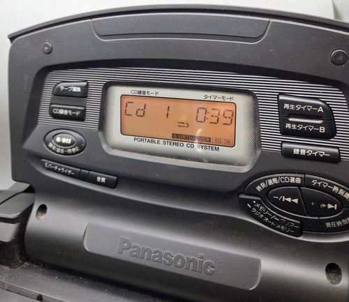 Panasonic Cd, Md Cassette Decks Rx-Ed77